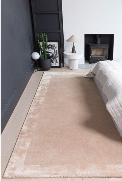 Covor bej handmade din amestesc de lână 200x290 cm Ascot – Asiatic Carpets