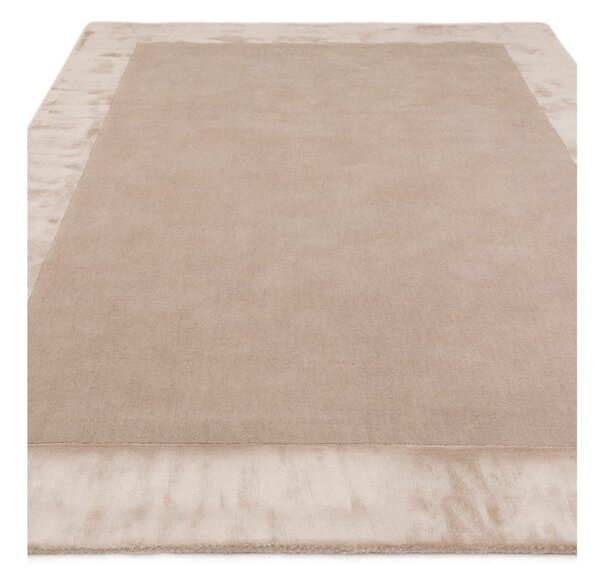 Covor bej handmade din amestesc de lână 200x290 cm Ascot – Asiatic Carpets