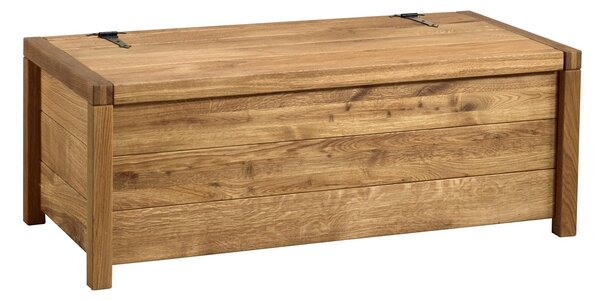 Ladă lemn masiv de depozitare Malina - 85 × 45 × 45 cm, Nu