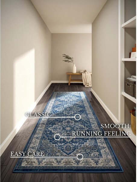Covor tip traversă albastru 80x240 cm Jehanne – Villeroy&Boch