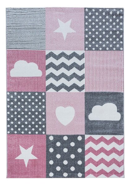 Covor pentru copii roz/gri 120x170 cm Kids – Ayyildiz Carpets