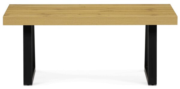 Dohányzóasztal 120 × 60 × 50 cm, melamin, tölgy CT-R5212 OAK