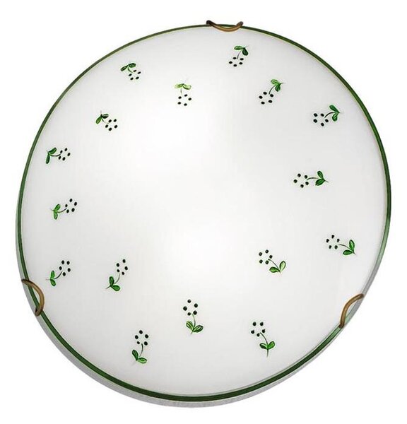 Plafonieră Kolarz 731.11.4.21 NONNA 1xE27/60W/230V d. 30 cm verde