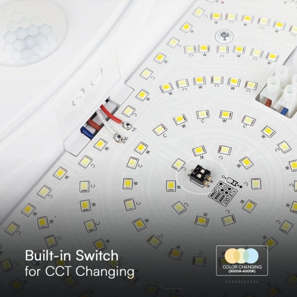 Aplică LED pentru baie LED/15W/230V 3000/4000/6000K IP44 alb