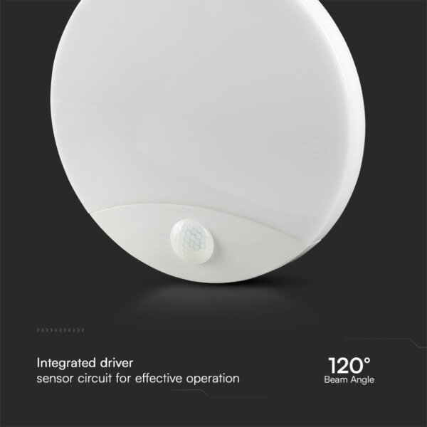 Aplică LED pentru baie LED/15W/230V 3000/4000/6000K IP44 alb