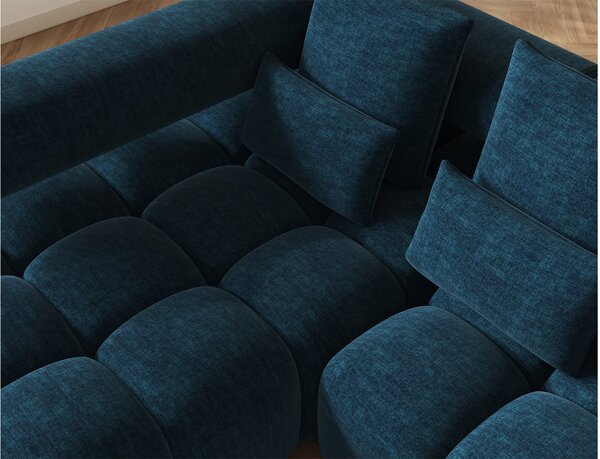 Colțar lemn masiv extensibil modern Levvi Personalizabil, 260 × 184 × 102 cm - Stânga