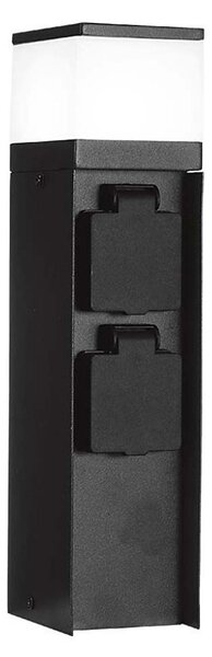 Lampă exterior cu 2 prize 1xG9/11W/230V IP44