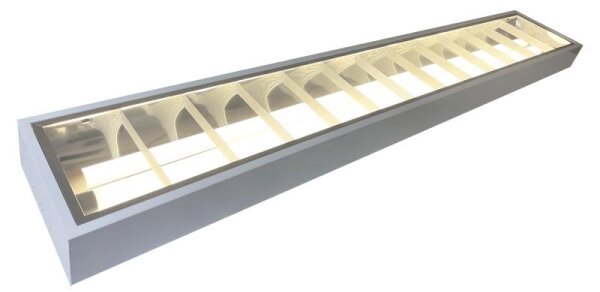 Corp de iluminat fluorescent 2xG13/18W/230V alb 120 cm