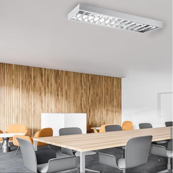 Corp de iluminat fluorescent 2xG13/18W/230V alb 120 cm