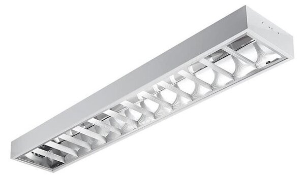 Corp de iluminat fluorescent 2xG13/18W/230V alb 120 cm