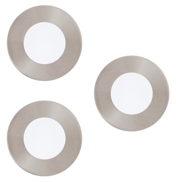 Eglo 33216 - Set 3x spoturi LED RGBW încastrate, reglabile, FUEVA-C, LED/3W/230V
