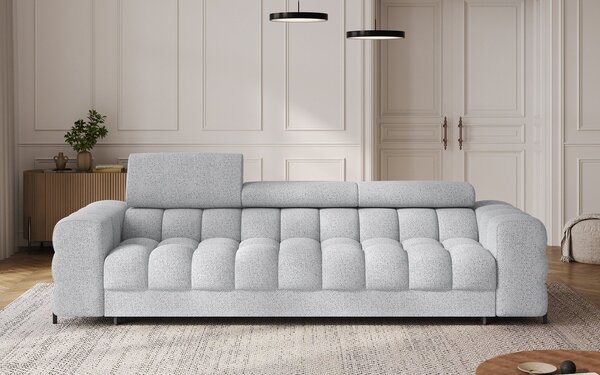 Canapea lemn masiv extensibilă Festello Personalizabila, 260 × 100 × 96 cm - amore35