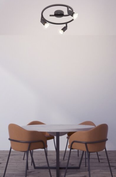 Globo 57382-3L - Spot LED OLIWA 3xGU10/3W/230V