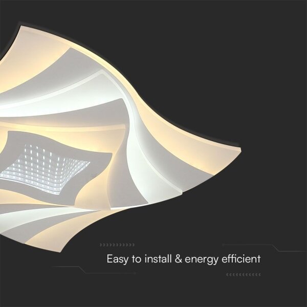Plafonieră LED dimabilă LED/75W/230V 3000-6500K + telecomandă
