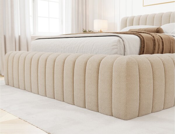 Pat lemn masiv Carilla 140/160/180x200 cm Personalizabil - 140x200