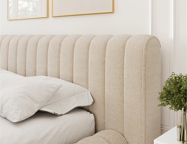 Pat lemn masiv Carilla 140/160/180x200 cm Personalizabil - 140x200