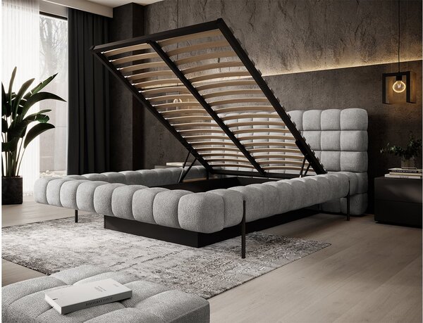 Pat lemn masiv Magentta 140/160/180x200 cm Personalizabil - 140x200