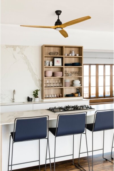 Ventilator LED dimabil FARO 33719DC ALO LED/20W/230V d. 152 cm + telecomandă