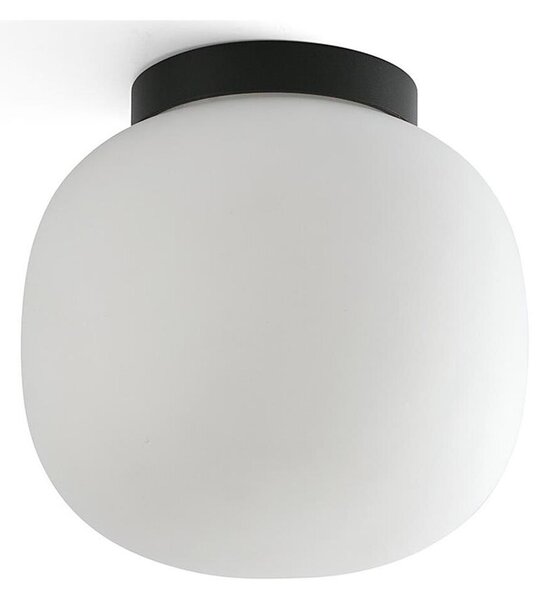 Plafonieră FARO 68611 AMELIA 1xE27/15W/230V IP44 alb/negru
