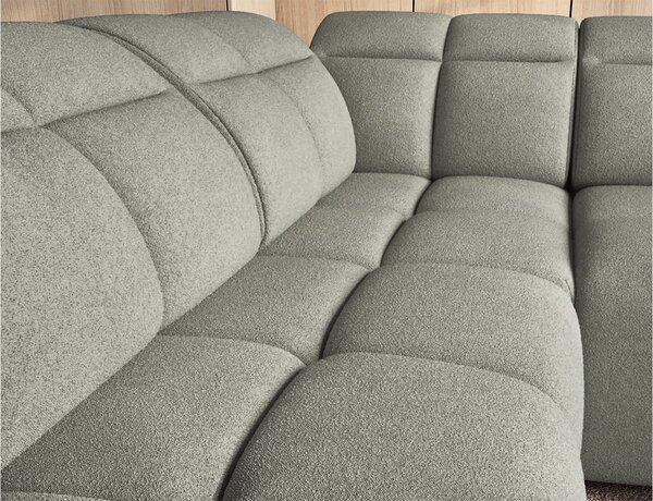 Colțar lemn masiv Falconn extensibil Personalizabil, 258 × 208 × 107 cm - Stânga