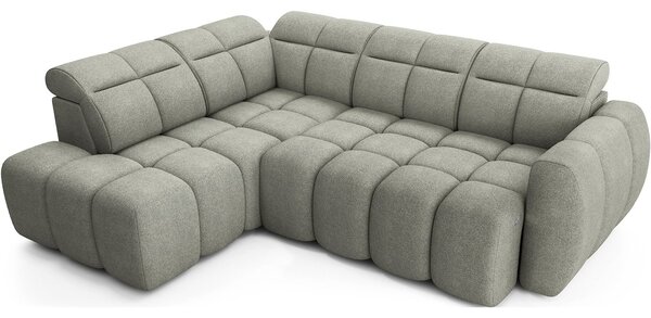 Colțar lemn masiv Falconn extensibil Personalizabil, 258 × 208 × 107 cm - Stânga