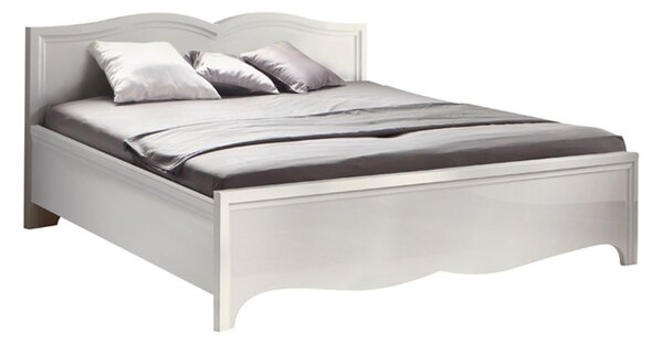 Pat lemn masiv Milan II 140/160/180x200cm - 140x200, Fara