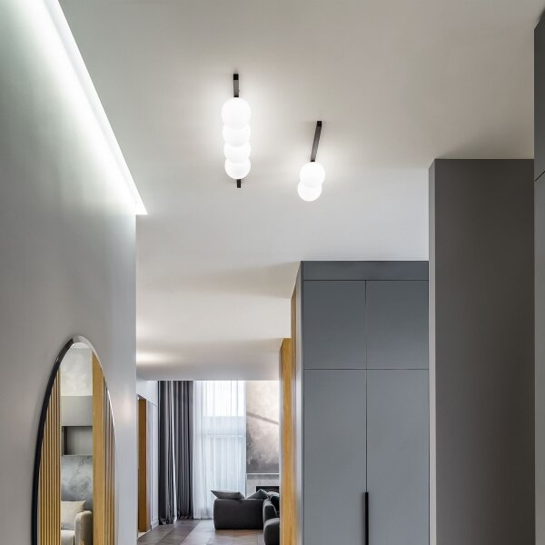 Plafonieră LED Ideal Lux BINOMIO 2xG9/3W/230V negru