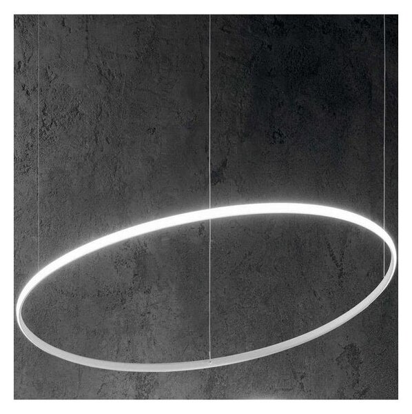 Lustră LED pe cablu Ideal Lux HULAHOOP LED/28W/230V 3000K d. 61 cm CRI 90 alb