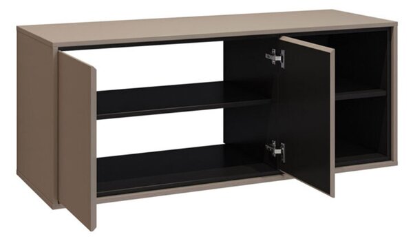 Dulap lemn masiv baie Irvella pentru chiuvetă, 120 × 51 × 48 cm - Alb