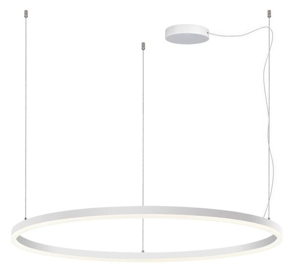 Lustră LED dimabilă pe cablu LED2 CIRCLE 80W/230V 3000K/4000K d. 100cm alb