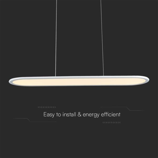 Lustră LED pe cablu LED/24W/230V 3000K alb