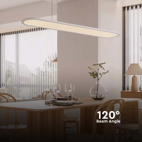 Lustră LED pe cablu LED/24W/230V 3000K alb