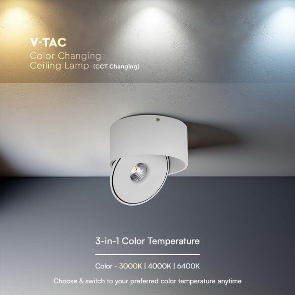 Spot LED/20W/230V 3000/4000/6400K alb