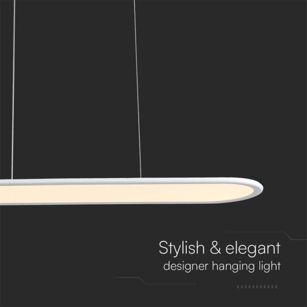 Lustră LED pe cablu LED/24W/230V 3000K alb