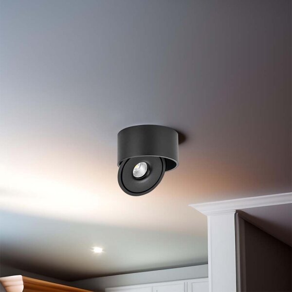Spot LED/20W/230V 3000/4000/6400K negru