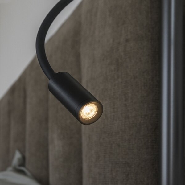 Spot LED de perete Ideal Lux FOCUS LED/3,5W/230V negru
