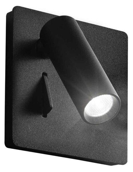 Ideal Lux - Aplica LED LITE 3W 230V CRI 90 negru