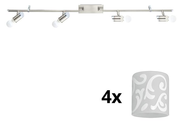 Spot LED Eglo MY CHOICE 4xE14/4W/230V crom/alb