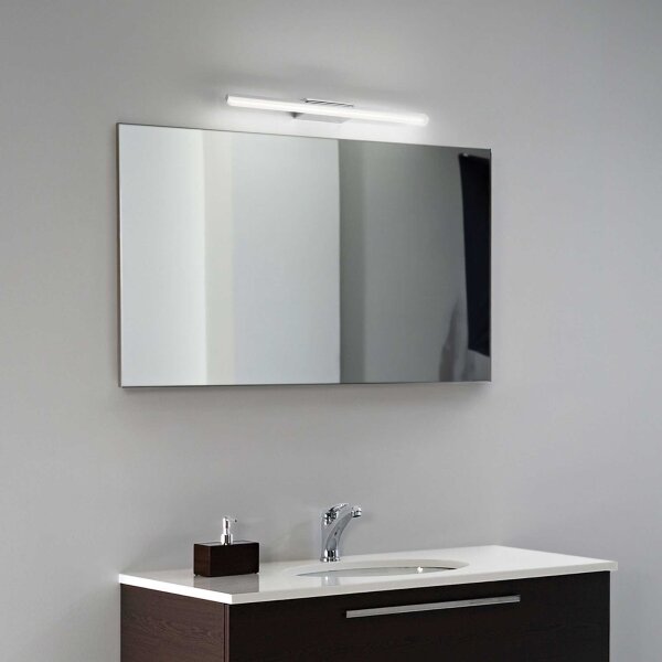 Aplică LED pentru oglindă de baie Ideal Lux RIFLESSO LED/17W/230V 62cm IP44 crom