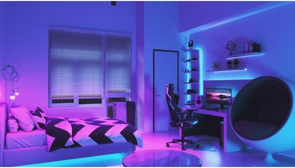 Bandă LED RGB de extindere 1 m LED/23W/230V Nanoleaf NL55-0001LS-1M