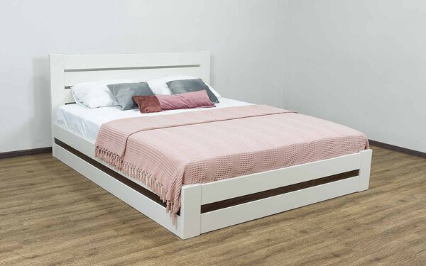 Pat lemn masiv Antico Lotus Fag Personalizabil - 120x200