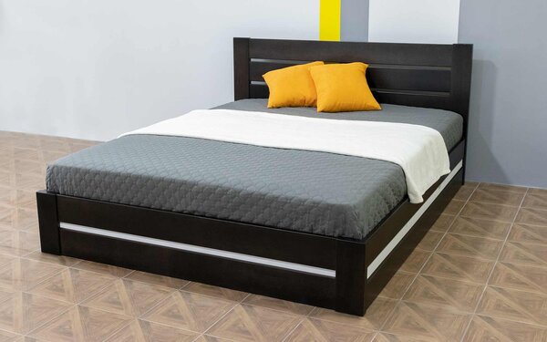 Pat lemn masiv Antico Lotus Fag Personalizabil - 120x200