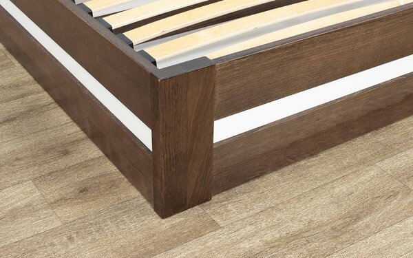 Pat lemn masiv Antico Lotus Fag Personalizabil - 120x200