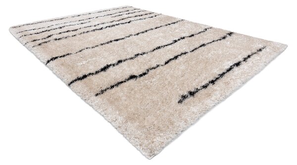 Covor FLUFFY 2371 shaggy dunga - krém / antracit