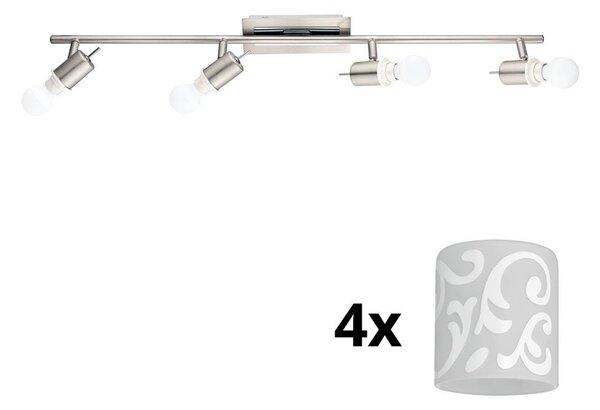 Spot LED Eglo MY CHOICE 4xE14/4W/230V crom/alb