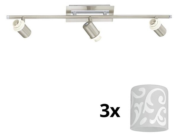 Spot LED Eglo MY CHOICE 3xE14/40W/230V crom/alb