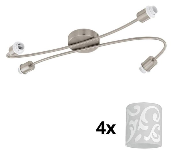 Spot LED Eglo MY CHOICE 4xE14/4W/230V crom/alb
