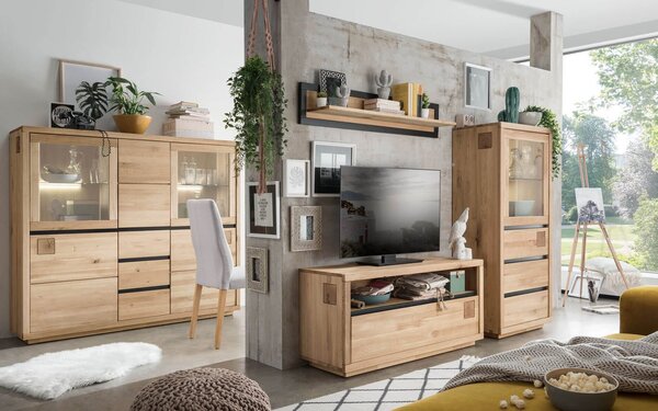 Raft lemn masiv suspendat Urban Loft 120 / 170 cm - 120
