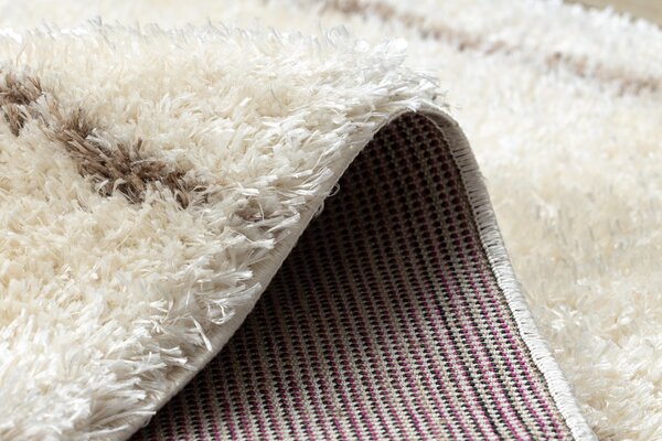 Covor FLUFFY 2371 shaggy dunga - krém / bej