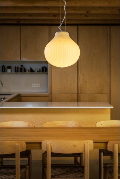Lustră pe cablu FARO 28301 ISABELLE 1xE27/15W/230V d. 40 cm alb
